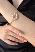 6,5 mm Doğal İnci Bileklik - 2