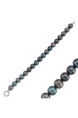 10,5 mm Siyah İnci Bileklik - 5