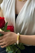 5 Sıralı Burgu İnci Bileklik - 3