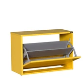 New Step Oturaklı Ayakkabılık - Sarı - 8