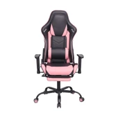 Adore Gaming ProX Oyuncu Koltuğu Siyah / Pembe S. Deri 71x77,5-126x136 cm - 2