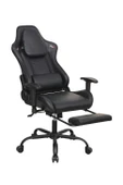 Adore Gaming ProX Oyuncu Koltuğu Siyah S. Deri 71x77,5-126x136 cm - 9