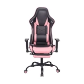 Adore Gaming ProX Oyuncu Koltuğu Siyah / Pembe S. Deri 71x77,5-126x136 cm - 3