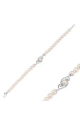 5 mm Zirkon Taşlı Doğal İnci Bileklik - 10