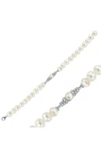 6,5 mm Zirkon Taşlı Doğal İnci Bileklik - 5
