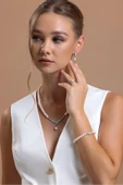 6,5 mm Doğal İnci Bileklik - 6