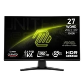 MSI 27 MAG 274CQF 2560x1440 (WQHD) CURVE 1500R RAPID VA 180HZ 0.5MS ADAPTIVE-SYNC GAMING MONITOR thumbnail 1