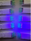 Eagenset Çapari, İstavrit Çaparisi, 30x12 Beden, Ultraviyole Uv Neon Seçenekli 11 No Beyaz İğne, 15 İğneli 2li Paket - 8