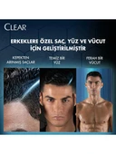 Clear Men Şampuan & Duş Jeli 3'ü 1 Arada Vücut Saç Yüz Arındırıcı Kömür İle 350 Ml - 5