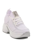 Ayakmod Beyaz Triko Kalın Taban Kadın Sneaker Lady 5002 Z - 3