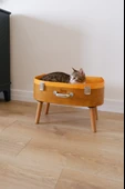 Kedi Evi Dekoratif Retro Valiz Kedi Evi - 1
