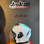 JİEKAİ YARIM L KASK GÜNEŞ VİZÖRLÜ - 1