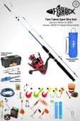 Tam Takım Spin Olta Seti - 150cm Kamış 5-30GR / 3000'lik 3+1BB Makine - S - At-Çek Olta Takımı - 1