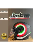 JİEKAİ YARIM KASK XL GÜNEŞ VİZÖRLÜ - 2