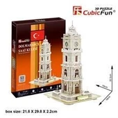 Cubic Fun 3D 93 Parça Puzzle Dolmabahçe Saat Kulesi thumbnail 5