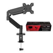S Line Tek Kollu Gas Spring 13"-32" 8 kg Monitör Askı Aparatı - 1