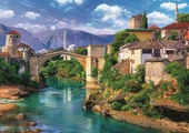 Trefl Puzzle Old Bridge In Mostar, Bosnia And Herzerg 500 Parça thumbnail 1