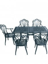 ReHome Alüminyum Masa Sandalye Takımı cg732 - 5