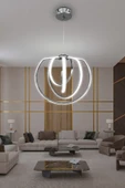 Afra 4'lü Modern Sarkıt Led Avize - 2