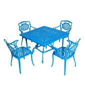 ReHome Alüminyum Masa Sandalye Takımı cg723 - 1