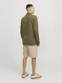 JACK JONES Erkek Beli Lastikli Günlük Şort 12274983 - 4