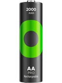 GP Recyko Pro 2000 mAh 1.2V AA Boy NiMH Kalem Şarjlı Pil 4'lü Kart thumbnail 3