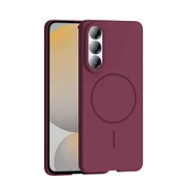 Galaxy S25 Edge Kılıf M-safe Şarj Özellikli Ruby Sert Kılıf thumbnail 4