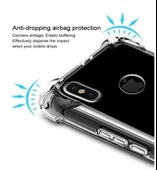 Huawei P40 Lite Anti Crash Darbeye Dayanıklı Şeffaf Silikon Kılıf - 2