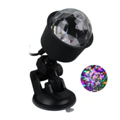 Ayt Ledx AL-KX-6889 Projeksiyon Atmosferli Usbli 4 Watt Şarjlı Sihirli Rgb Led Disko Topu Seyyar Disko Işık Aydınlatma - 1