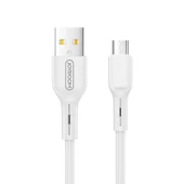 Joyroom S-M357S Mikro Şarj ve Data Kablosu 2A 1m Beyaz thumbnail 1