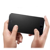 Joyroom Alen Matte Full Cam  iPhone 7-8 Temperli Cam Ekran Koruyucu Siyah thumbnail 2