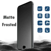Joyroom Alen Matte Full Cam  iPhone 7-8 Temperli Cam Ekran Koruyucu Siyah thumbnail 3