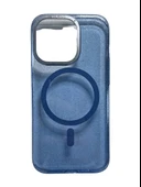 İphone 14 Pro Max Pixel Simli Sert Magsafe Kapak Kılıf thumbnail 4