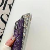 İphone 15 Plus Sw Taşlı Premium Lüx Silikon Cep Telefonu Kılıfı thumbnail 5