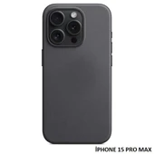 iPhone 15 Pro Max için MagSafe özellikli Mikro Dokuma Kılıf thumbnail 4