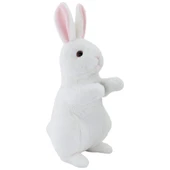 Neco Plush Tavşan 35 cm - Beyaz Renk thumbnail 1