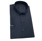 Atilla Özer Kısa Kol Klasik Erkek Gömlek 7308 thumbnail 4