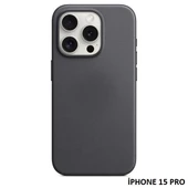 iPhone 15 Pro için MagSafe özellikli Mikro Dokuma Kılıf thumbnail 3