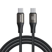 Joyroom 100W Type-C-Type-C Metal Hızlı Şarj Kablosu 1.2 Metre - 1