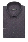 Atilla Özer Kısa Kol Klasik Erkek Gömlek 7315 - 1