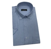 Atilla Özer Kısa Kol Klasik Erkek Gömlek 7313 thumbnail 2