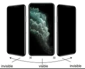 Joyroom iPhone 16 Pro Max (6.9) Hayalet Kırılmaz Cam Tam Kaplayan Ekran Koruyucu - 4