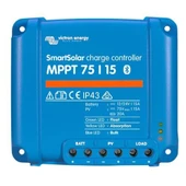 12/24V 15A MPPT Solar Charge Controller, SCC075015060R, Victron - 1