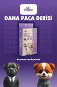Kurutulmuş Dana Paça Derisi Çiğnemelik Köpek Ödül Maması %100 Doğal Tüm Irklar İçin Protein 100 g - 2