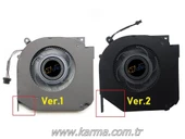 Monster Abra A5 V19.1, A5 V19.1.1 Notebook Fanı Ver.2 / NBFAN802V2 - 2