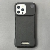 iPhone 16 Pro Max Parfümlü Koku Hazneli MagSafe Uyumlu Deri Kılıf thumbnail 2