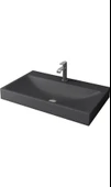Bocchi Scala Tezgah Üstü Lavabo 80 cm Mat Antrasit 1078-020-0126 - 1