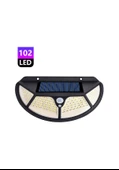Fonksiyonel Sensörlü 102 Ledli Solar Bahçe Lambası - 4