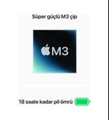 Apple Macbook Air MRXW3TU/A M3 8 GB 512 GB SSD 13.6" MacOS Dizüstü Bilgisayar - 4