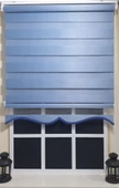 Zebra Stor Perde Mavi Etek Dilimli ST 006  Mavi 80 x 200 - 4